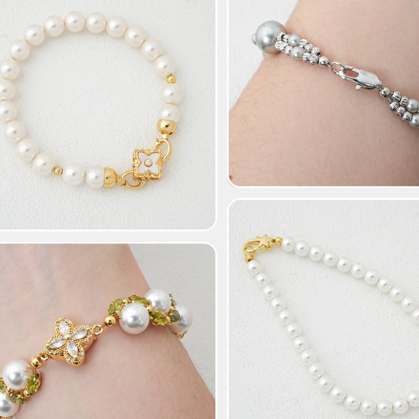 50pcs 3.5mm Stopper Round Position Beads