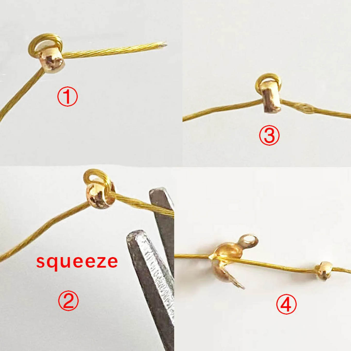 100pcs Position Stopper Beads