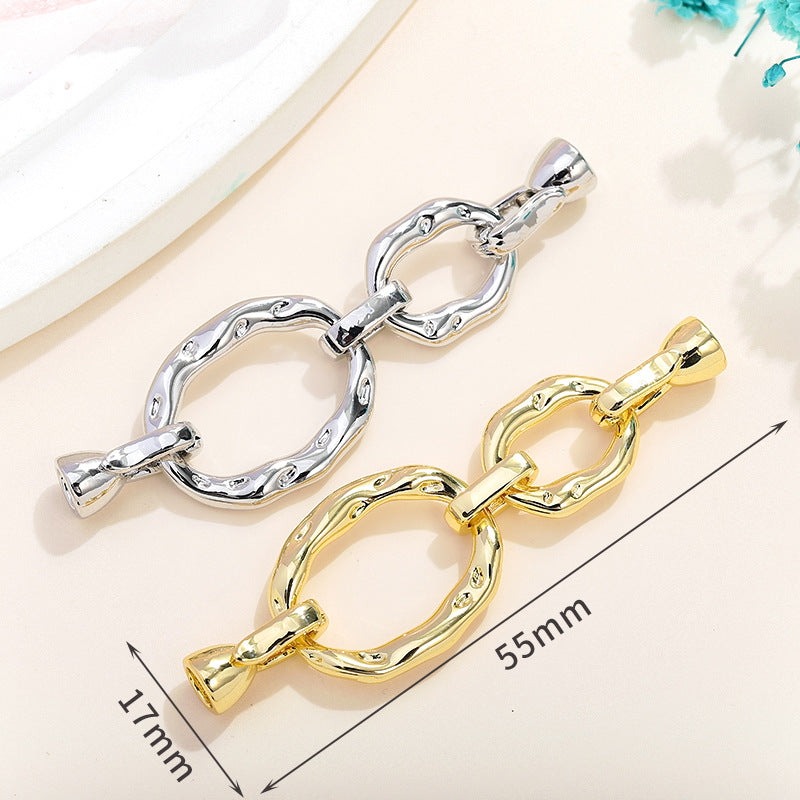 Geometric Interlocking Connectors Clasp Set