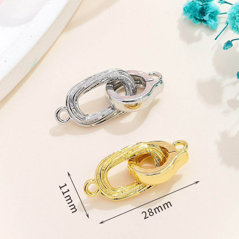 Smooth Interlocking Connectors
Clasp Set